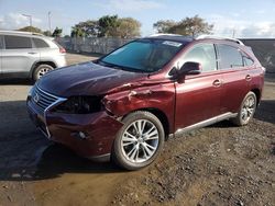 Salvage cars for sale at San Diego, CA auction: 2013 Lexus RX 350