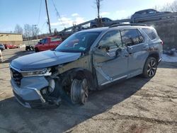 Salvage cars for sale at Marlboro, NY auction: 2024 Honda Pilot Touring