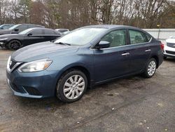 Nissan salvage cars for sale: 2017 Nissan Sentra S