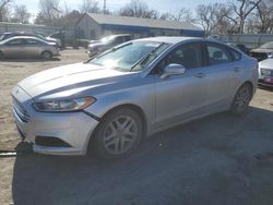 Salvage cars for sale from Copart Wichita, KS: 2013 Ford Fusion SE