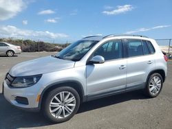 Volkswagen salvage cars for sale: 2016 Volkswagen Tiguan S