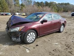 Salvage cars for sale at Seaford, DE auction: 2009 Honda Accord LX