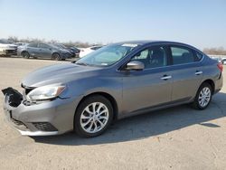 Salvage cars for sale at auction: 2018 Nissan Sentra S