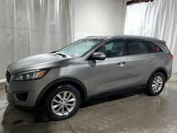 Salvage cars for sale at Leroy, NY auction: 2016 KIA Sorento LX