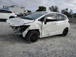 Salvage cars for sale at Opa Locka, FL auction: 2018 Honda FIT LX