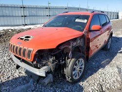 Jeep Grand Cherokee salvage cars for sale: 2021 Jeep Cherokee Latitude