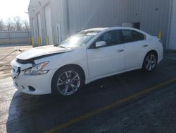 Salvage cars for sale at Rogersville, MO auction: 2012 Nissan Maxima S