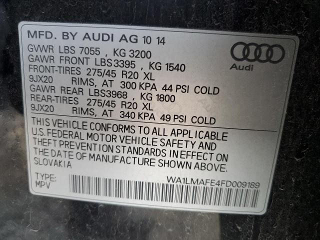 2015 Audi Q7 TDI Premium Plus