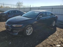 Salvage cars for sale at Houston, TX auction: 2018 Chevrolet Malibu LT