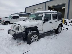 Jeep salvage cars for sale: 2013 Jeep Wrangler Unlimited Sahara