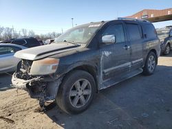 Nissan salvage cars for sale: 2010 Nissan Armada Platinum