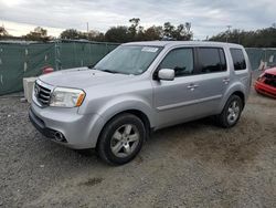 Salvage cars for sale at Riverview, FL auction: 2015 Honda Pilot EXL