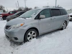 Salvage cars for sale at Columbus, OH auction: 2015 Toyota Sienna LE