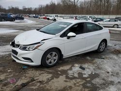 Salvage cars for sale at Ellwood City, PA auction: 2017 Chevrolet Cruze LS