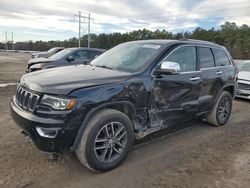 SUV salvage a la venta en subasta: 2017 Jeep Grand Cherokee Limited