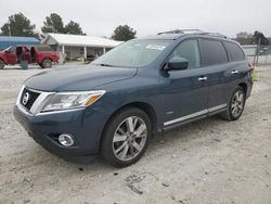 Nissan Pathfinder salvage cars for sale: 2014 Nissan Pathfinder SV Hybrid