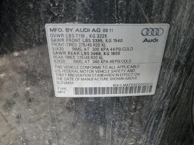 2012 Audi Q7 Premium Plus