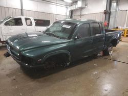 Salvage cars for sale at Casper, WY auction: 2000 Dodge Dakota Quattro