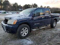 Salvage cars for sale from Copart Mendon, MA: 2007 Nissan Titan XE