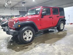 Jeep Wrangler salvage cars for sale: 2014 Jeep Wrangler Unlimited Sport