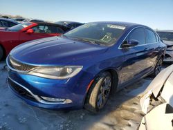 Chrysler salvage cars for sale: 2015 Chrysler 200 C