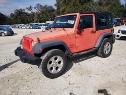 Salvage cars for sale from Copart Cleveland: 2013 Jeep Wrangler Sport