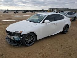 Salvage cars for sale at San Antonio, TX auction: 2015 Lexus IS 250