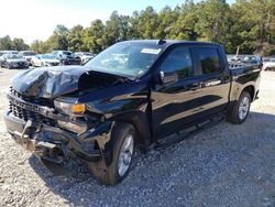 Salvage cars for sale at Eight Mile, AL auction: 2021 Chevrolet Silverado K1500 Custom