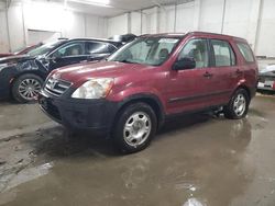 Salvage cars for sale from Copart Madisonville, TN: 2006 Honda CR-V LX