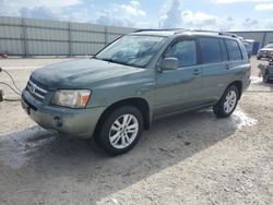 Toyota Highlander salvage cars for sale: 2007 Toyota Highlander Hybrid