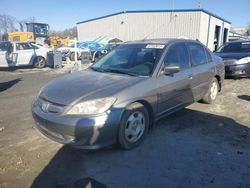 Salvage cars for sale from Copart Spartanburg, SC: 2005 Honda Civic Hybrid