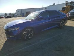 Salvage cars for sale at Vallejo, CA auction: 2020 Honda Accord Sport