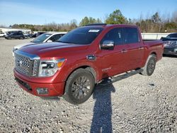 Salvage cars for sale at Memphis, TN auction: 2017 Nissan Titan SV