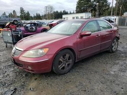 Acura rl salvage cars for sale: 2008 Acura RL