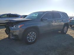 Salvage cars for sale at Antelope, CA auction: 2018 Chevrolet Traverse LT