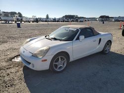 Salvage cars for sale at Lumberton, NC auction: 2004 Toyota MR2 Spyder