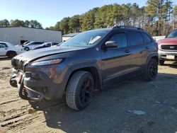 Salvage cars for sale at Seaford, DE auction: 2018 Jeep Cherokee Trailhawk