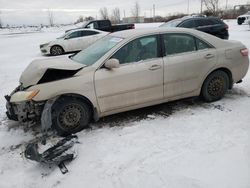 Salvage cars for sale from Copart Montreal Est, QC: 2007 Toyota Camry CE