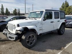 Vehiculos salvage en venta de Copart Rancho Cucamonga, CA: 2023 Jeep Wrangler Sahara