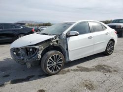 Salvage cars for sale at Las Vegas, NV auction: 2015 Toyota Corolla L