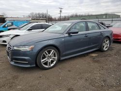 Salvage cars for sale at New Britain, CT auction: 2016 Audi A6 Premium Plus