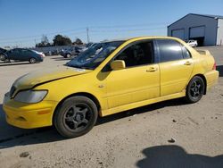 Mitsubishi Lancer salvage cars for sale: 2003 Mitsubishi Lancer OZ Rally