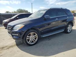 Mercedes-Benz m-Class salvage cars for sale: 2015 Mercedes-Benz ML 350