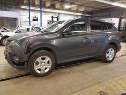 Salvage cars for sale at Wheeling, IL auction: 2015 Toyota Rav4 LE