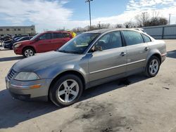 Volkswagen Passat salvage cars for sale: 2004 Volkswagen Passat GLX 4MOTION