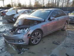 Mercedes-Benz c-Class salvage cars for sale: 2011 Mercedes-Benz C 300 4matic