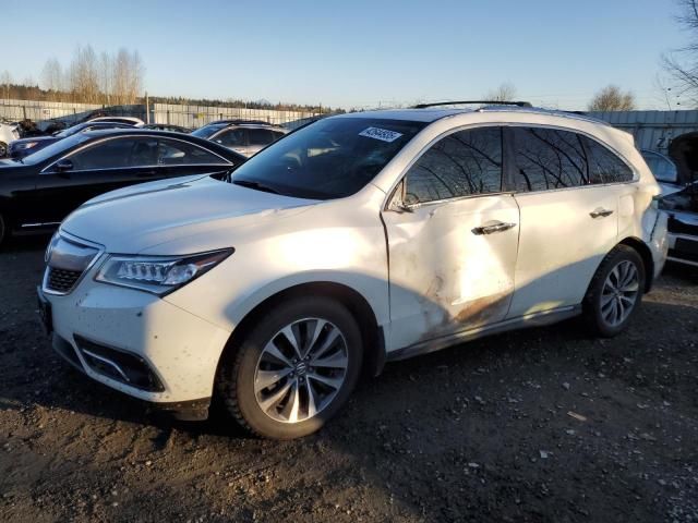 2016 Acura MDX Technology