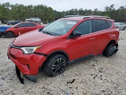 Salvage cars for sale from Copart Houston, TX: 2016 Toyota Rav4 LE