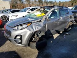 Salvage cars for sale at Exeter, RI auction: 2020 KIA Sportage EX