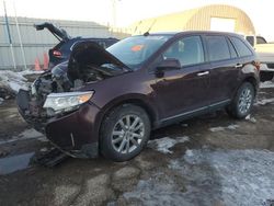 Salvage cars for sale at Wichita, KS auction: 2011 Ford Edge SEL